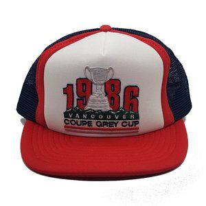1986 Vancouver Grey Cup CFL Truckers Hat